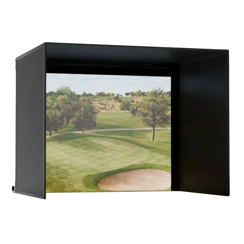 Carl's Place Pro Golf Simulator Enclosure Kit with Impact Screen